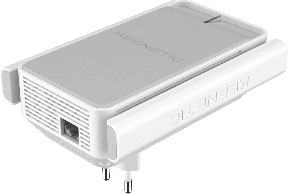 Повторитель беспроводного сигнала Keenetic Netcraze Buddy 6 (NC-3411) AX3000 10/100/1000BASE-TX белый — миниатюра 4