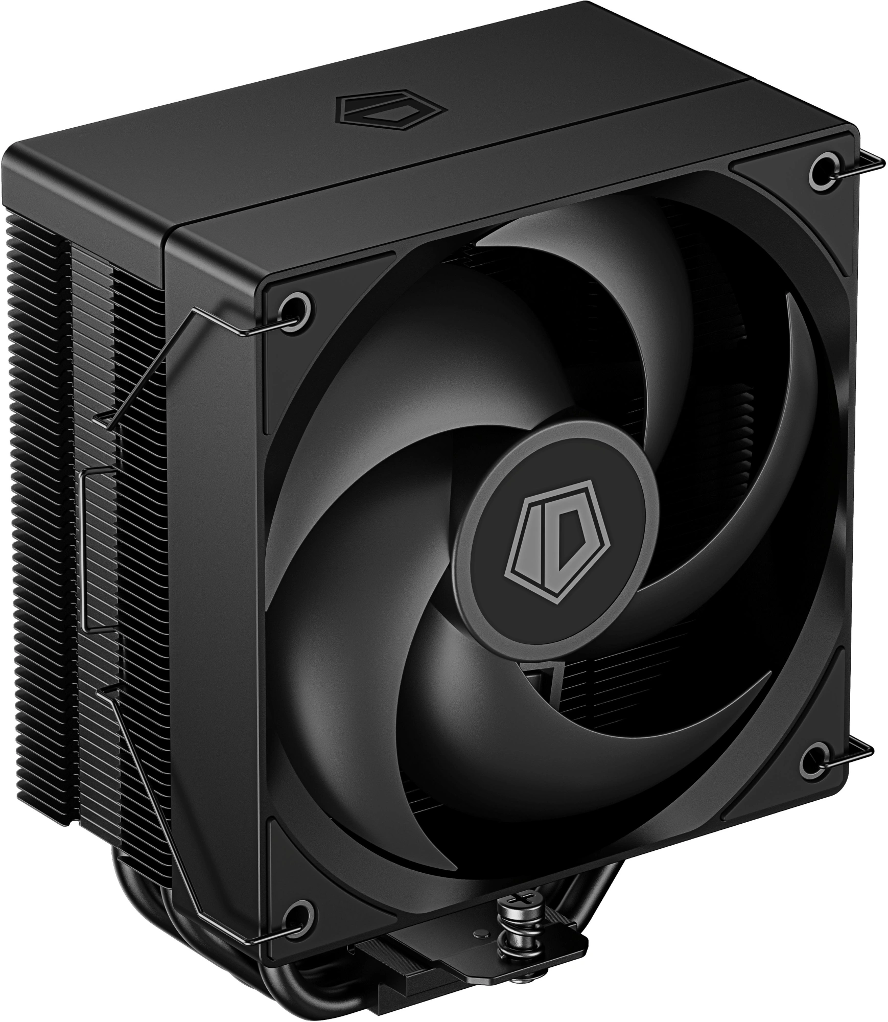 Устройство охлаждения(кулер) ID-Cooling SE-214-XT V2 нет подсветки Soc-AM5/AM4/1200/1700/1851 черный 4-pin 16-27.2dB Al+Cu 200W 550gr Ret (SE-214-XT V2 BLACK) — фото 1