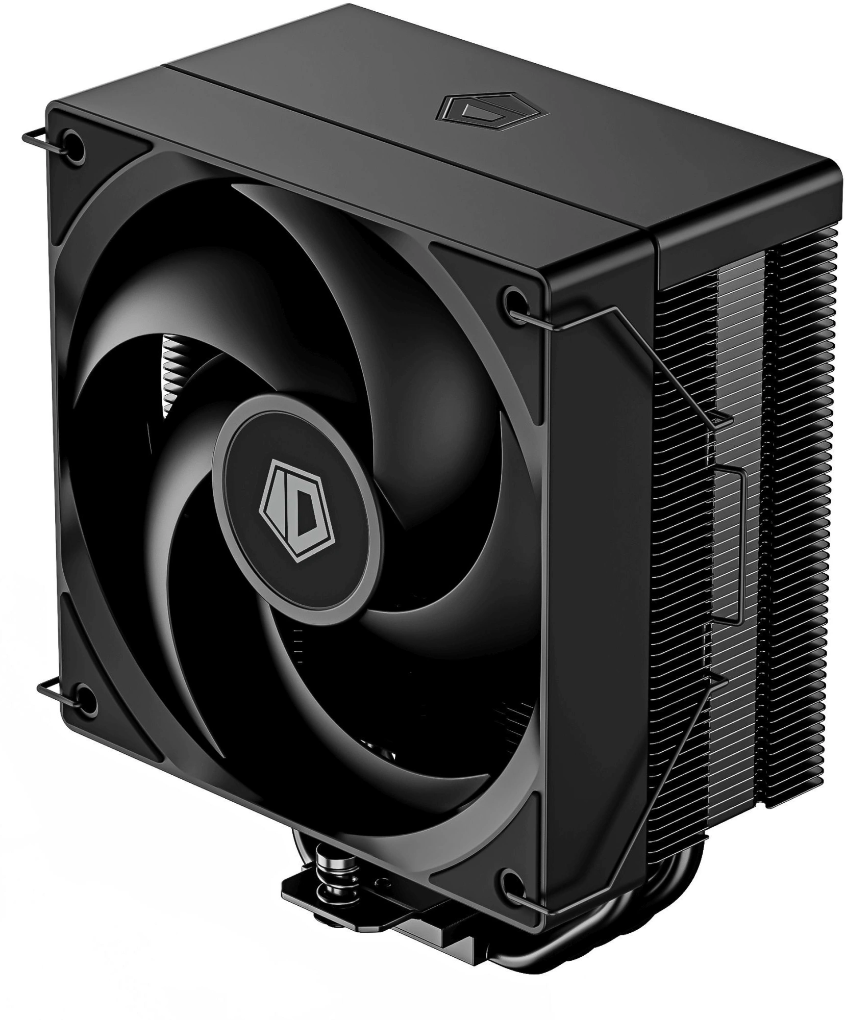 Устройство охлаждения(кулер) ID-Cooling SE-214-XT V2 нет подсветки Soc-AM5/AM4/1200/1700/1851 черный 4-pin 16-27.2dB Al+Cu 200W 550gr Ret (SE-214-XT V2 BLACK) — миниатюра 2