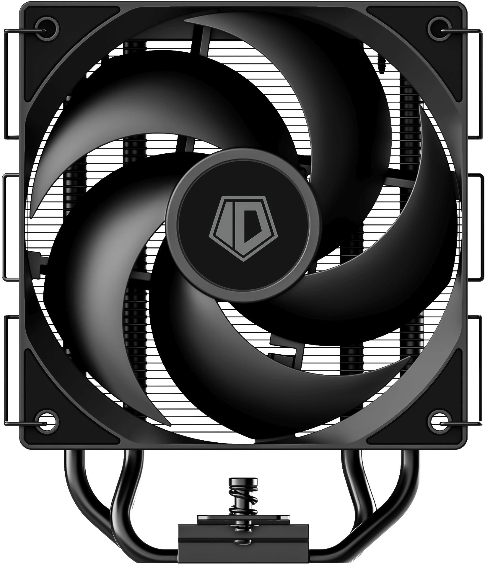 Устройство охлаждения(кулер) ID-Cooling SE-214-XT V2 нет подсветки Soc-AM5/AM4/1200/1700/1851 черный 4-pin 16-27.2dB Al+Cu 200W 550gr Ret (SE-214-XT V2 BLACK) — миниатюра 4