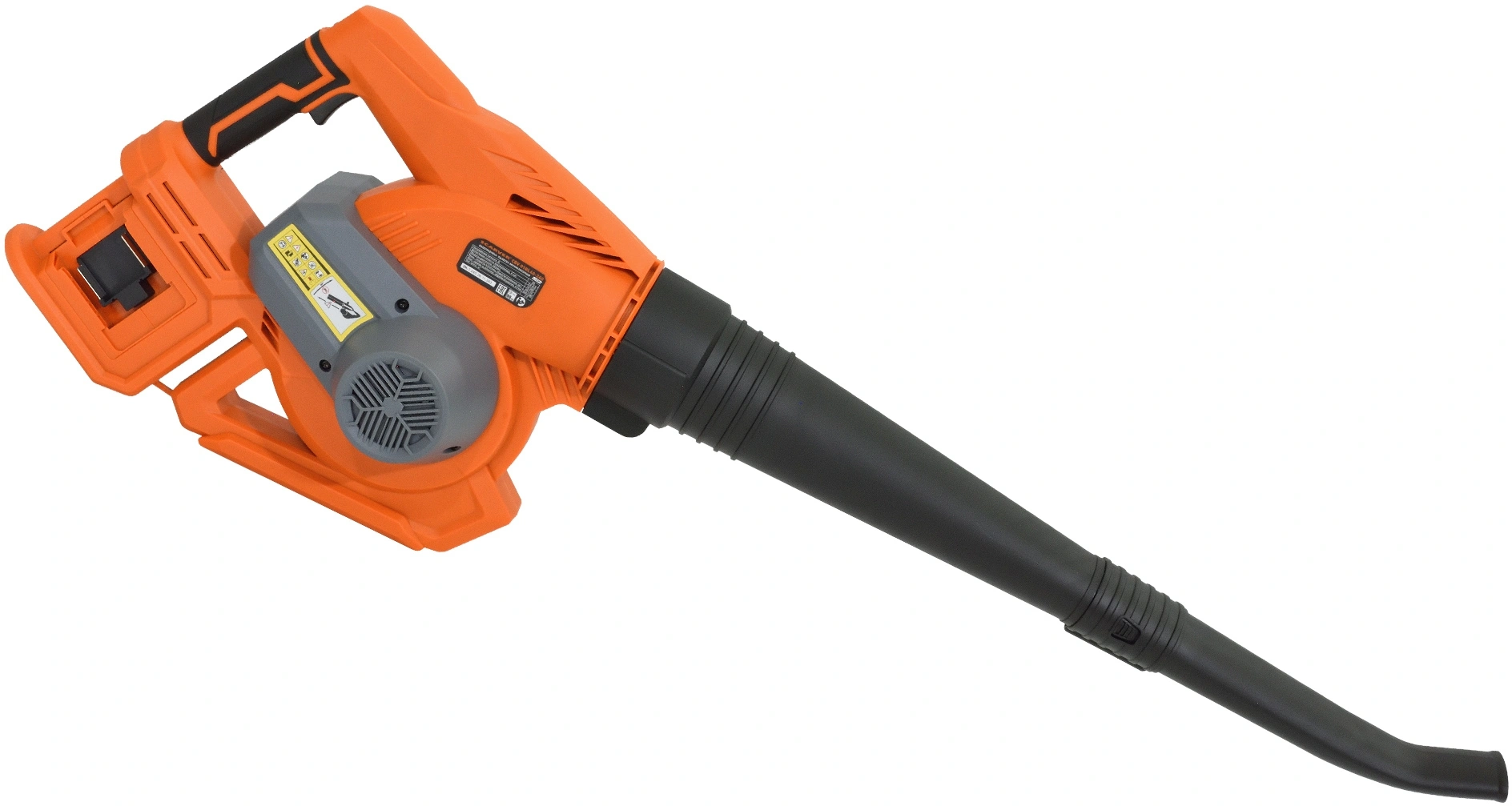 Воздуходувка-пылесос Carver СBV 01BL40-240 400Вт пит.:от аккум. оранжевый/черный — миниатюра 3