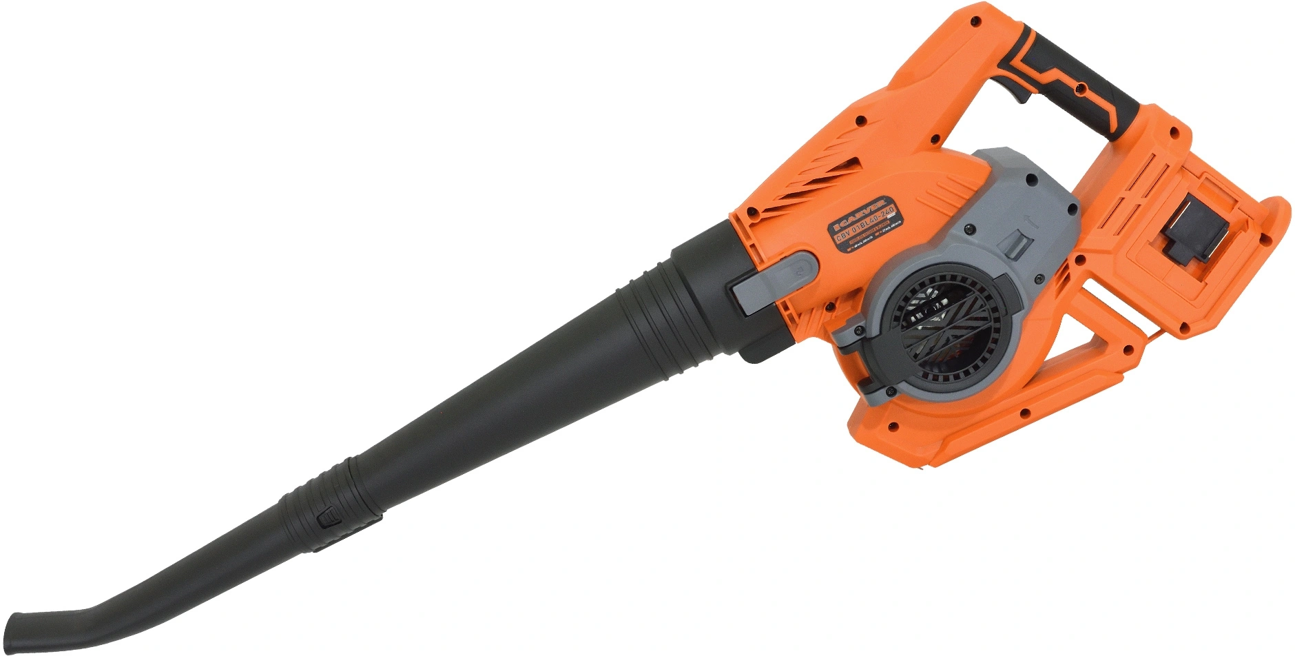 Воздуходувка-пылесос Carver СBV 01BL40-240 400Вт пит.:от аккум. оранжевый/черный — миниатюра 5