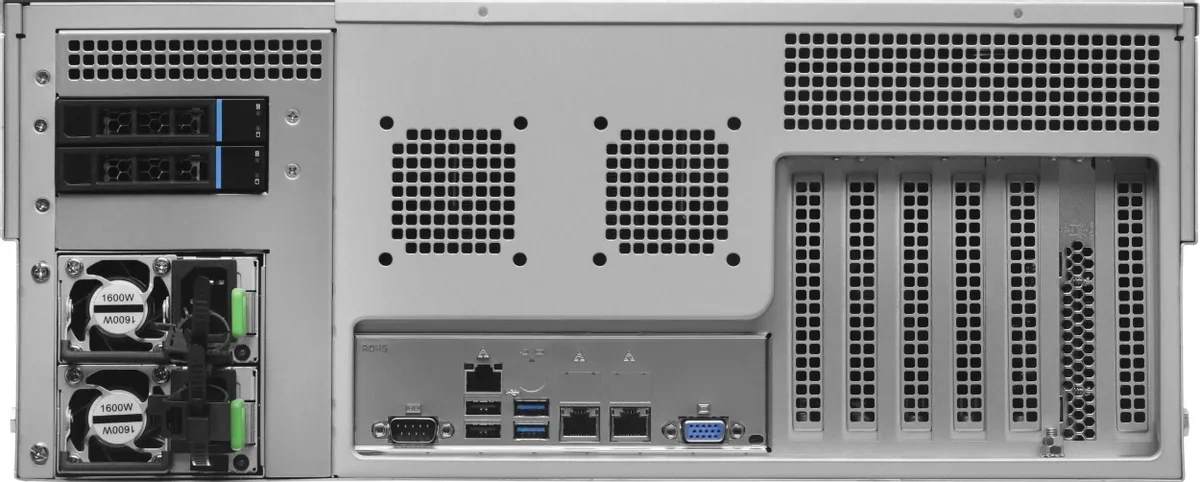 Сервер IRU Rock s4124ig3 1x4310 2x32Gb 9361-8I AST2600 2xGigEth 2x1600W w/o OS (2194051) — миниатюра 2