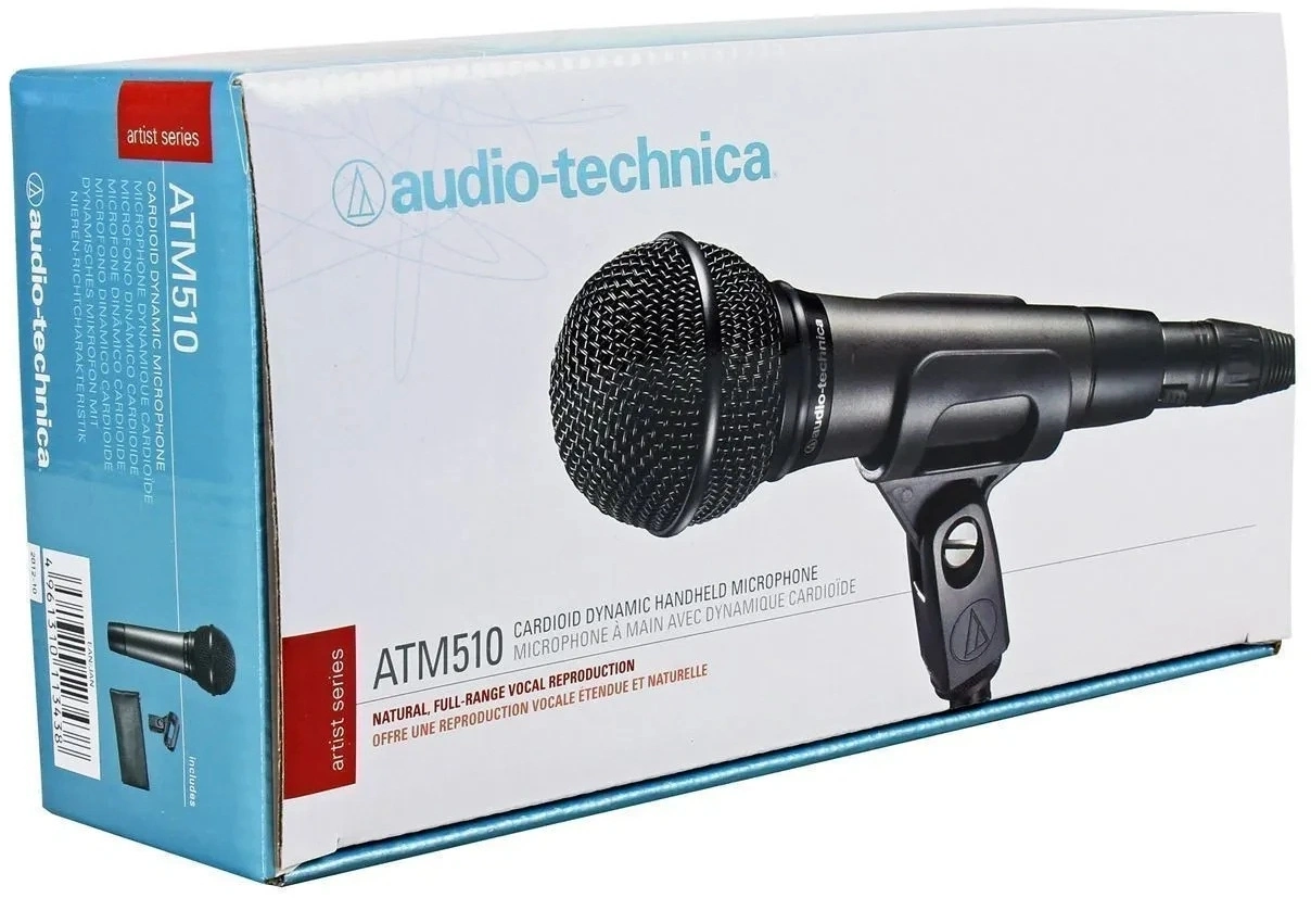 Микрофон проводной Audio-Technica ATM510 черный — миниатюра 6