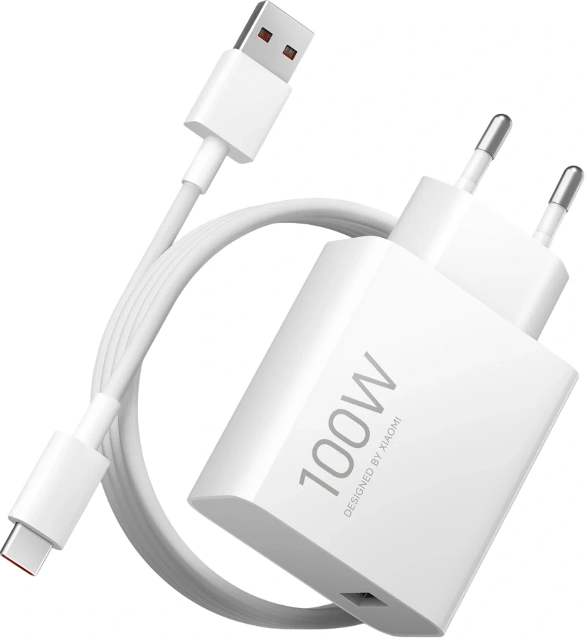 Сетевое зар./устр. Xiaomi BHR095VEU 100W 6.1A (PD) универсальное белый — фото 1