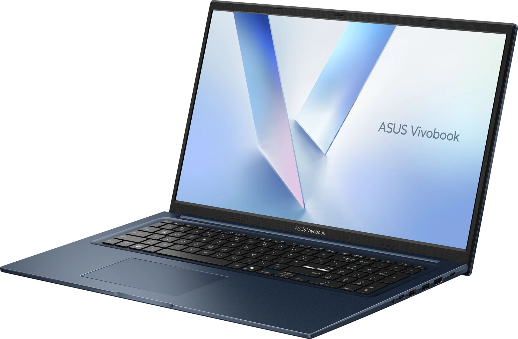 Ноутбук Asus Vivobook 17 X1704MA-AU039 Core 3 304 16Gb SSD512Gb Intel Graphics 17.3" IPS FHD (1920x1080) без ОС blue WiFi BT Cam (90NB17V2-M00CJ0) — миниатюра 3