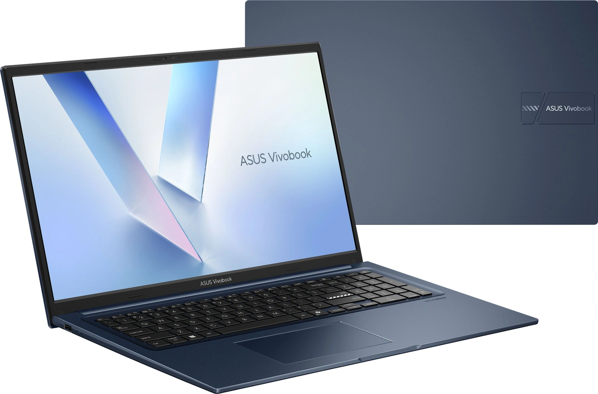 Ноутбук Asus Vivobook 17 X1704MA-AU039 Core 3 304 16Gb SSD512Gb Intel Graphics 17.3" IPS FHD (1920x1080) без ОС blue WiFi BT Cam (90NB17V2-M00CJ0) — миниатюра 5