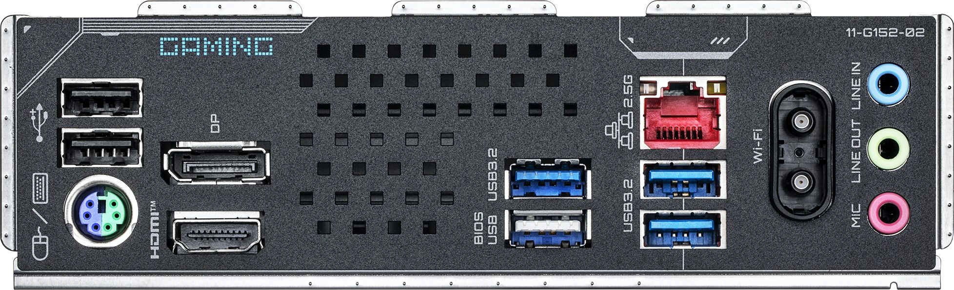Материнская плата Gigabyte B860M GAMING WIFI6 Soc-1851 Intel B860 2xDDR5 mATX AC`97 8ch(7.1) 2.5Gg RAID+HDMI+DP — миниатюра 5