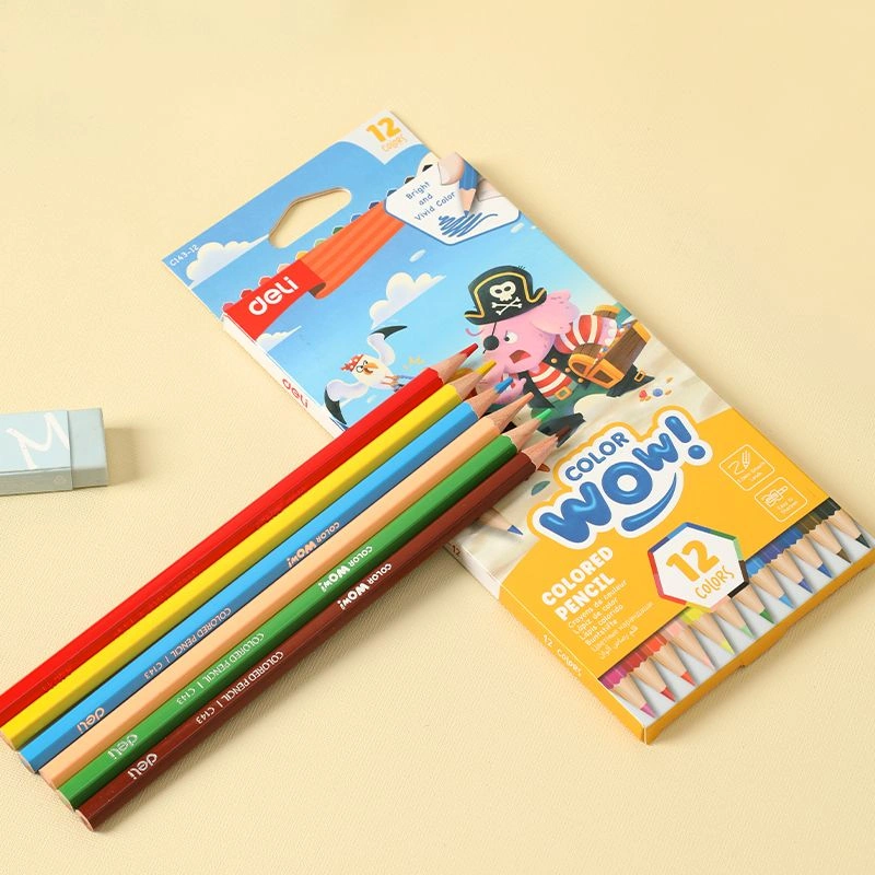 Карандаши цв. Deli EC143-12 Colorwow 12цв. — миниатюра 5