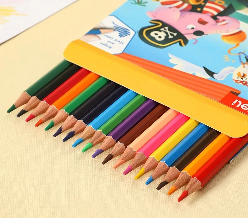Карандаши цв. Deli EC143-18 Colorwow дерево 18цв. — миниатюра 2