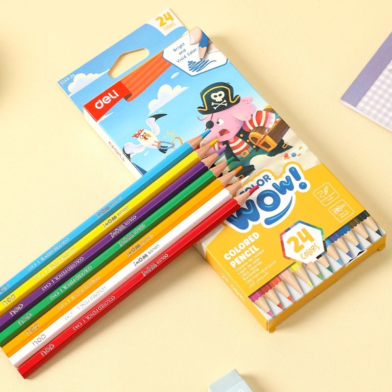 Карандаши цв. Deli EC143-24 Colorwow 24цв. — миниатюра 5