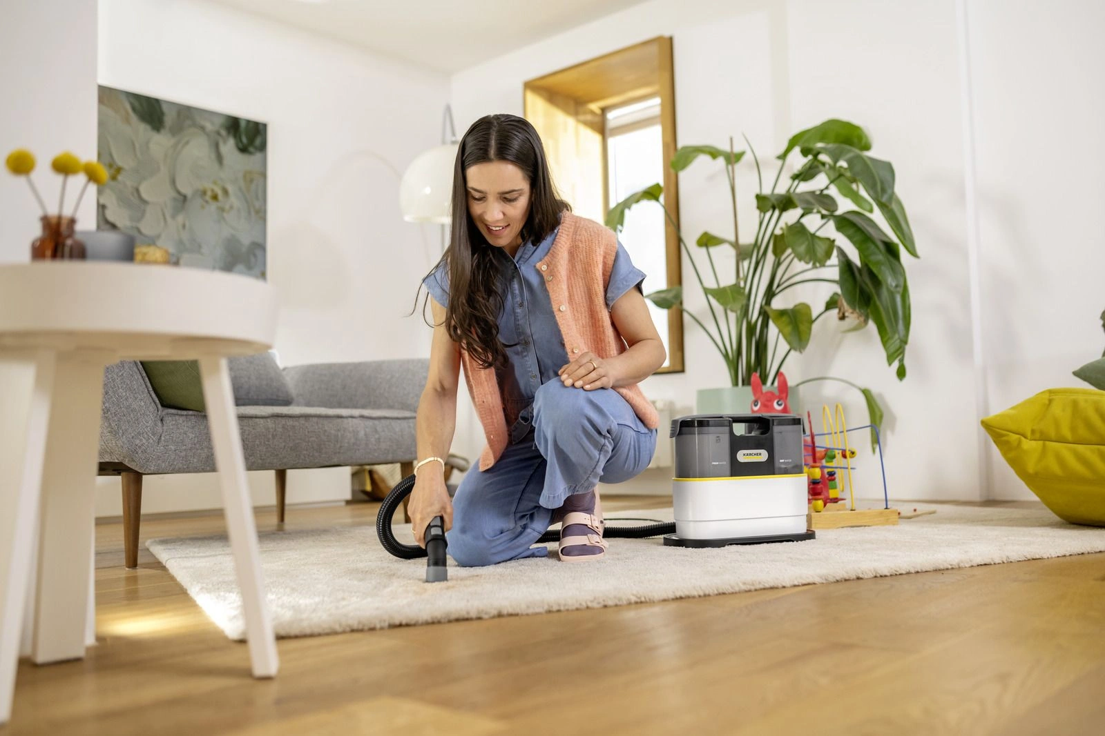 Пылесос моющий Karcher SE 2 Spot Care *EU 450Вт белый/черный — миниатюра 3