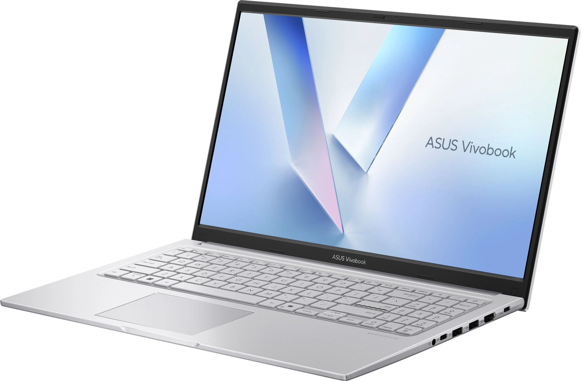 Ноутбук Asus Vivobook 15 X1504MA-BQ1185 Core 5 320 16Gb SSD512Gb Intel Graphics 15.6" IPS FHD (1920x1080) без ОС silver WiFi BT Cam (90NB17I2-M021J0) — миниатюра 3