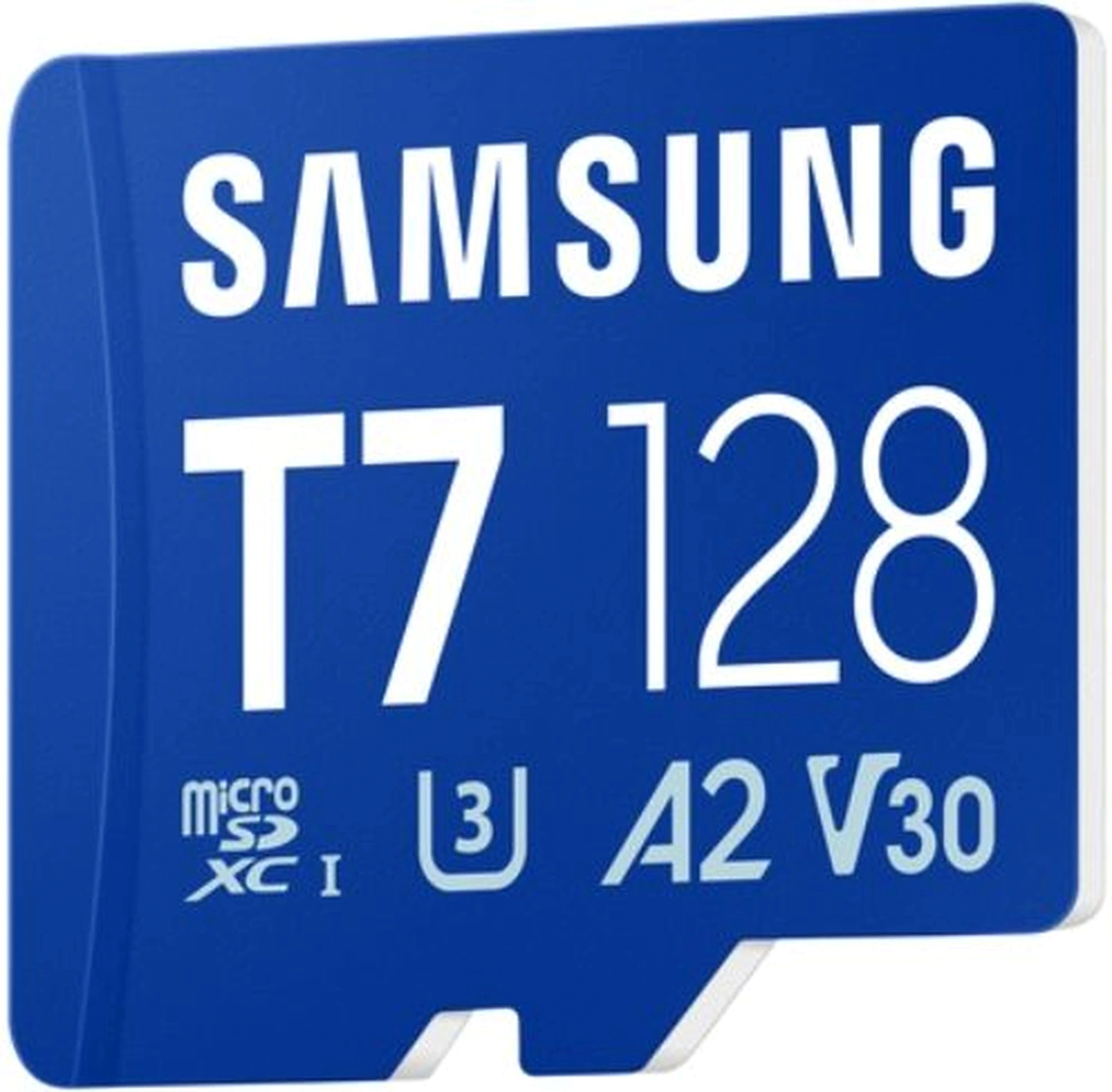 Флеш карта microSDXC 128GB Samsung MB-MB128T T7 V30 A2 w/o adapter — миниатюра 5