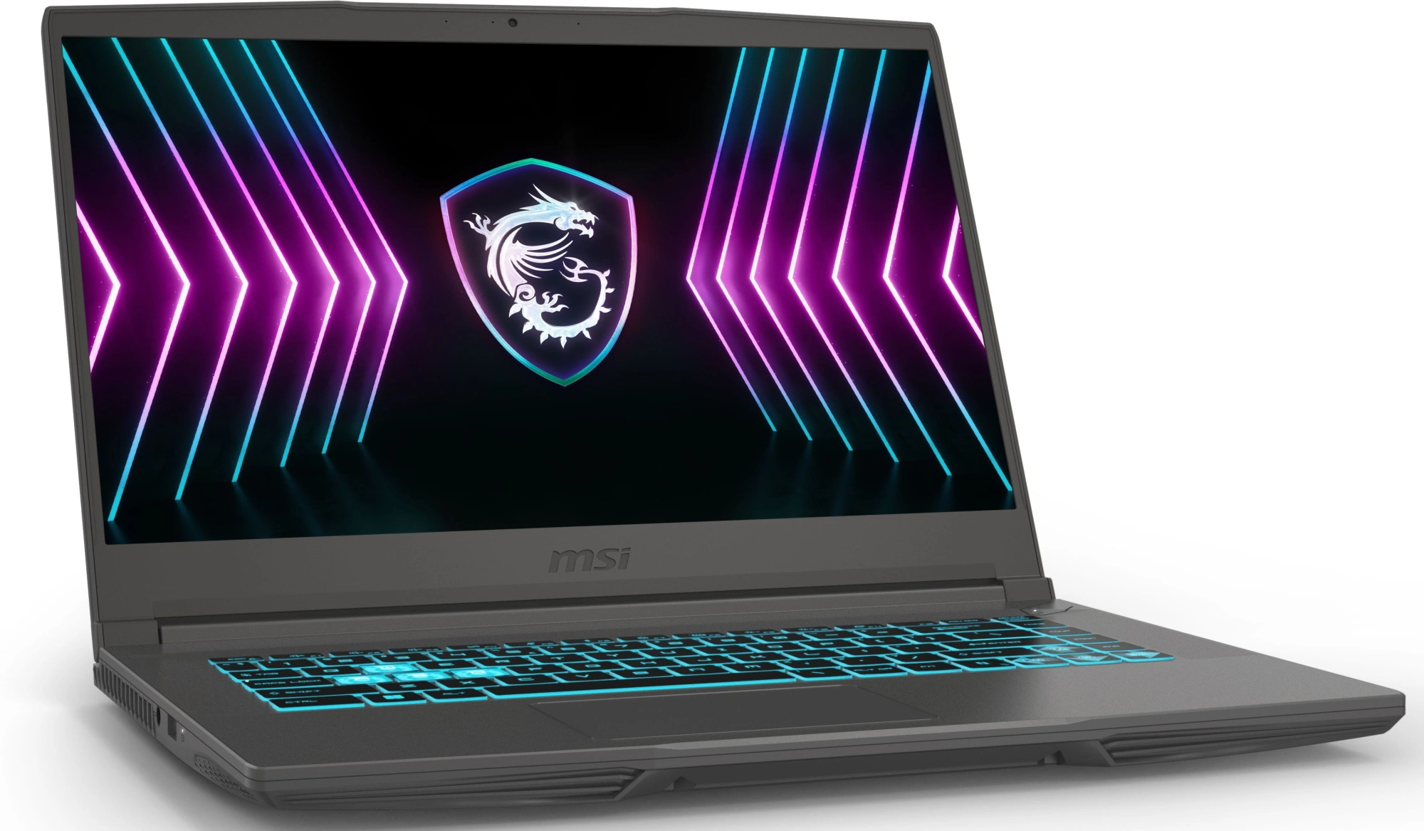Ноутбук MSI Thin 15 B2RVE-3602XRU Core 5 210H 16Gb SSD512Gb NVIDIA GeForce RTX4050 6Gb 15.6" IPS FHD (1920x1080) без ОС grey WiFi BT Cam (9S7-16R831-3602) — миниатюра 3