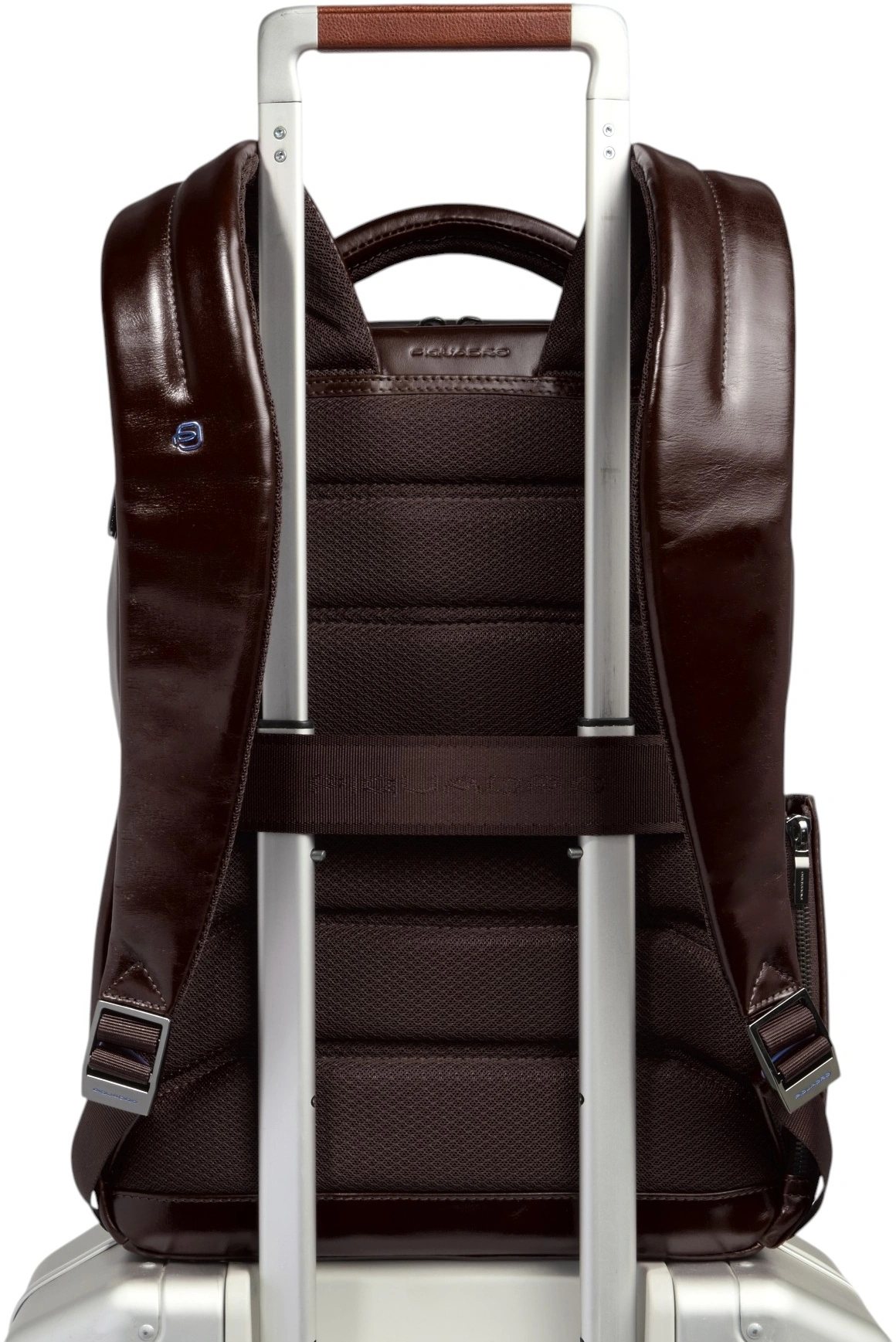 Рюкзак Piquadro Blue Square CA6858B2/MO красное дерево натур.кожа — миниатюра 2