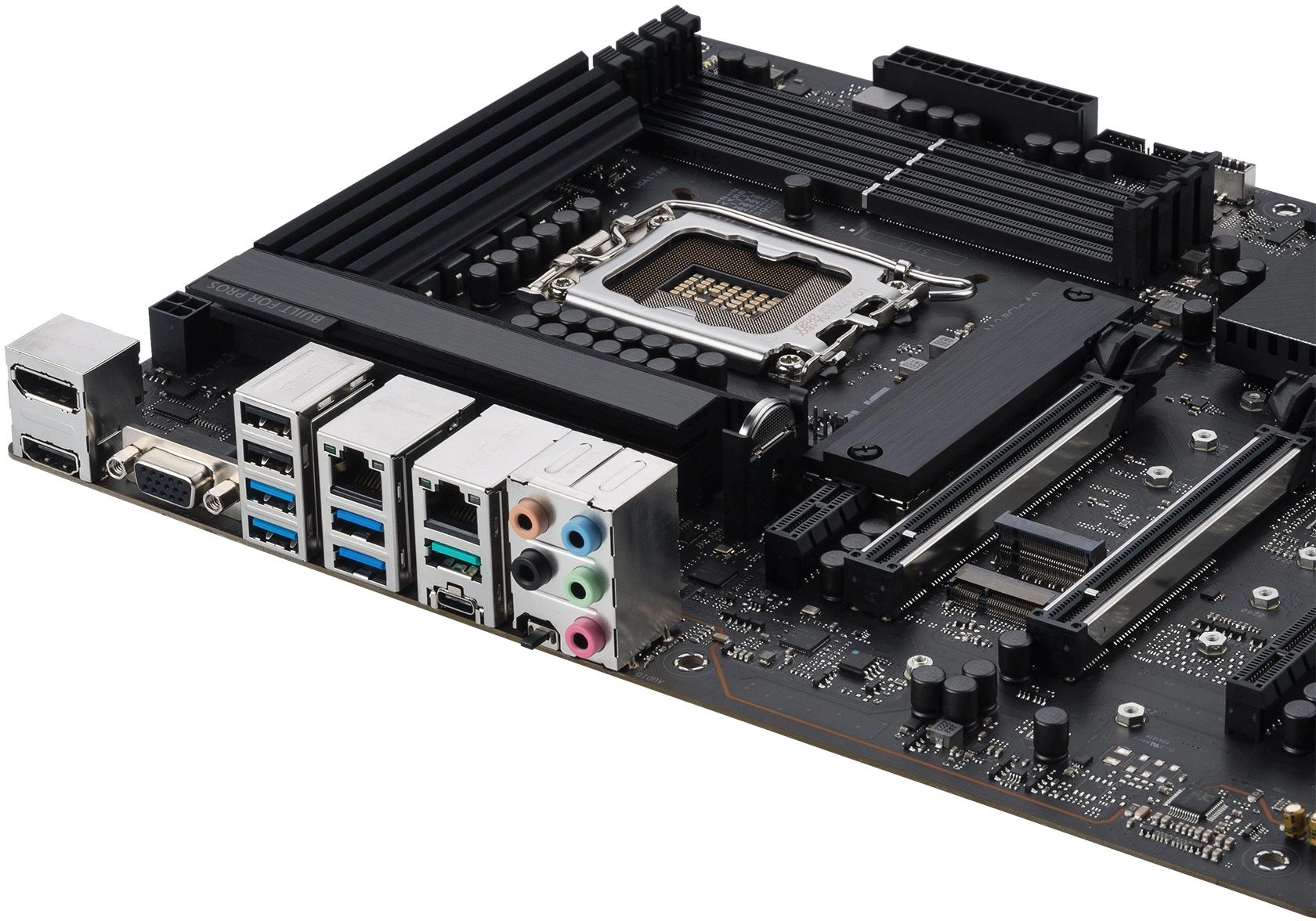 Материнская плата Asus PRO WS W680-ACE Soc-1700 Intel W680 4xDDR5 ATX AC`97 8ch(7.1) 2x2.5Gg RAID+VGA+HDMI+DP — миниатюра 8