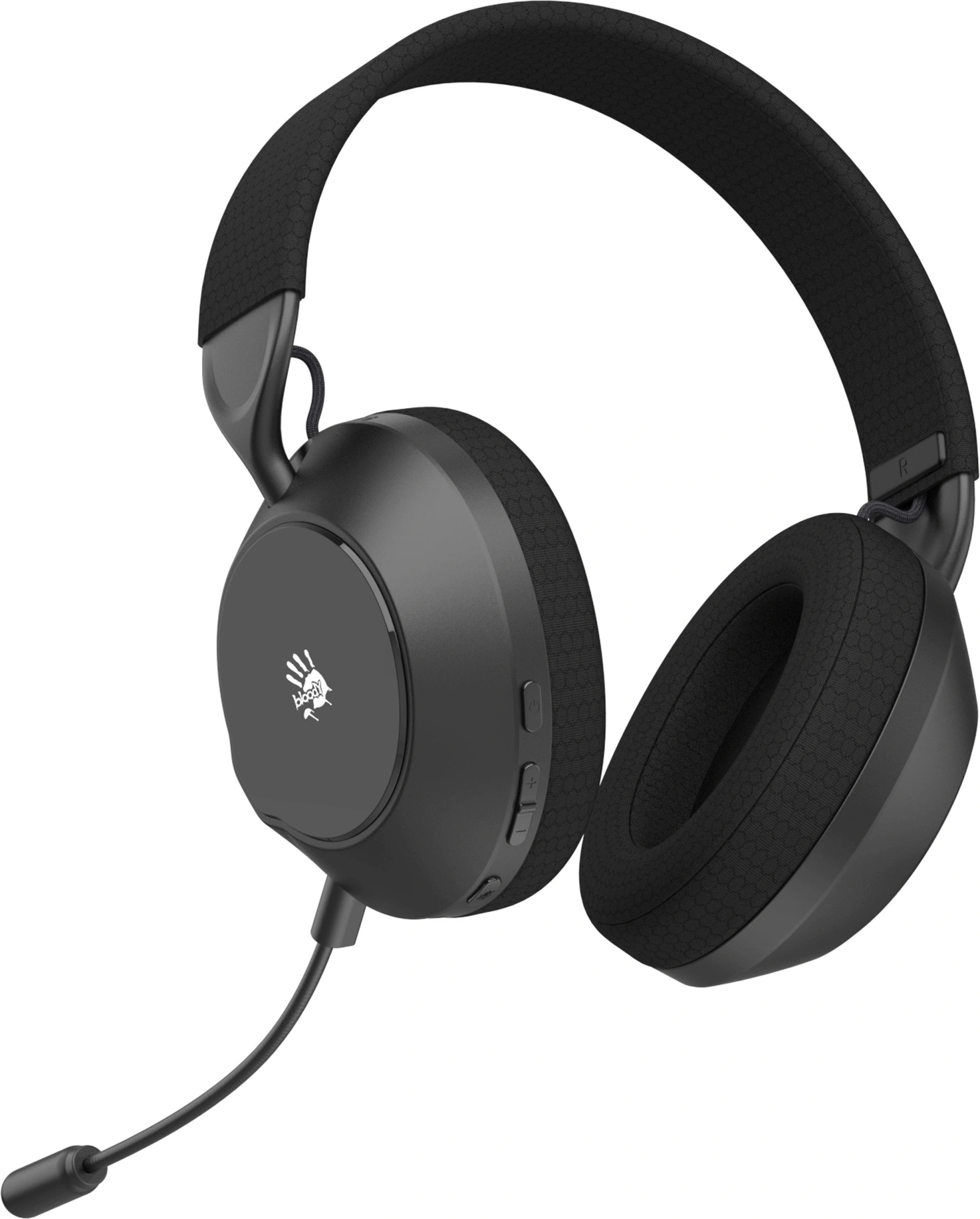 Наушники с микрофоном A4Tech Bloody GR220 черный 12м мониторные BT оголовье — миниатюра 9