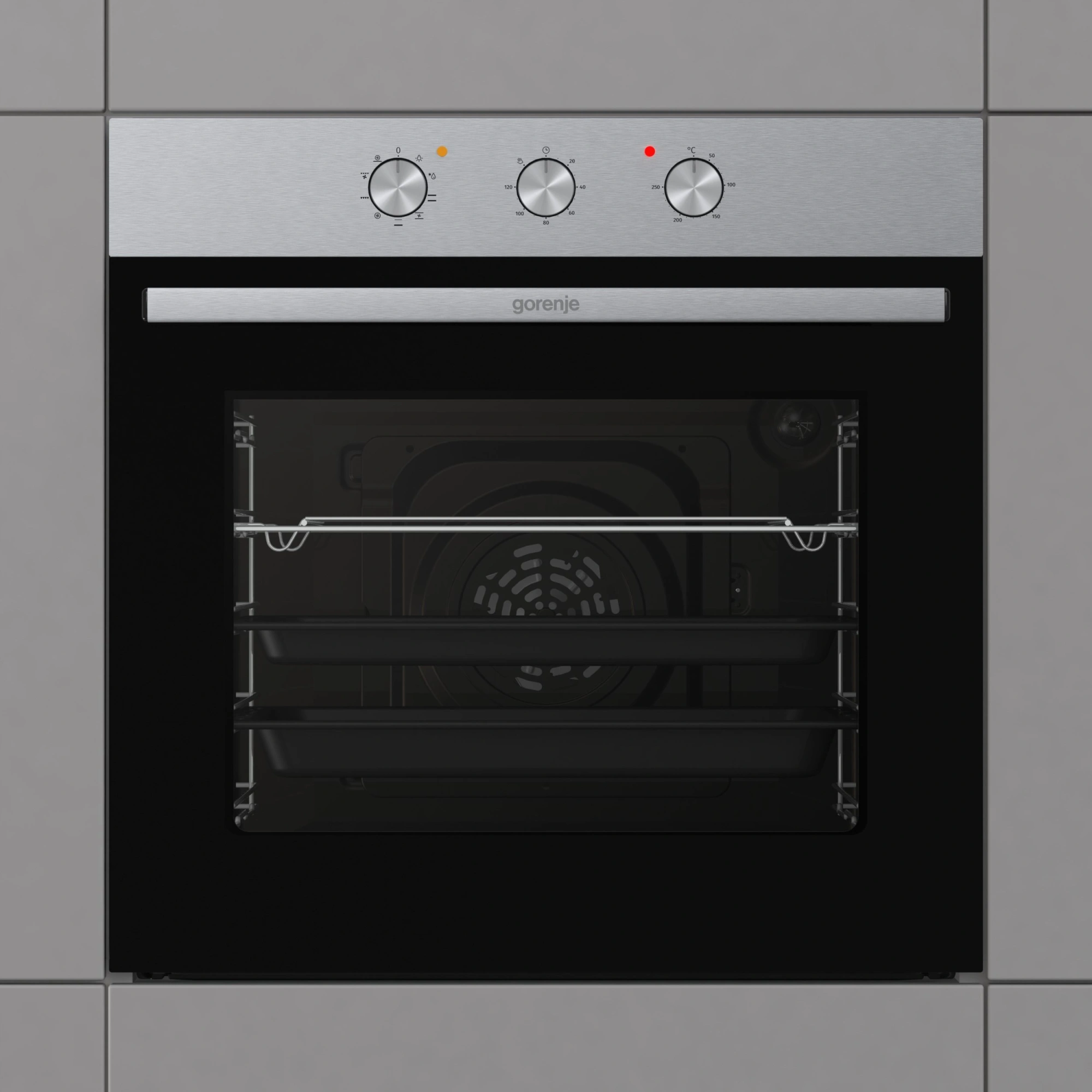 Духовой шкаф Электрический Gorenje BO6727E03AXN нержавеющая сталь — миниатюра 2