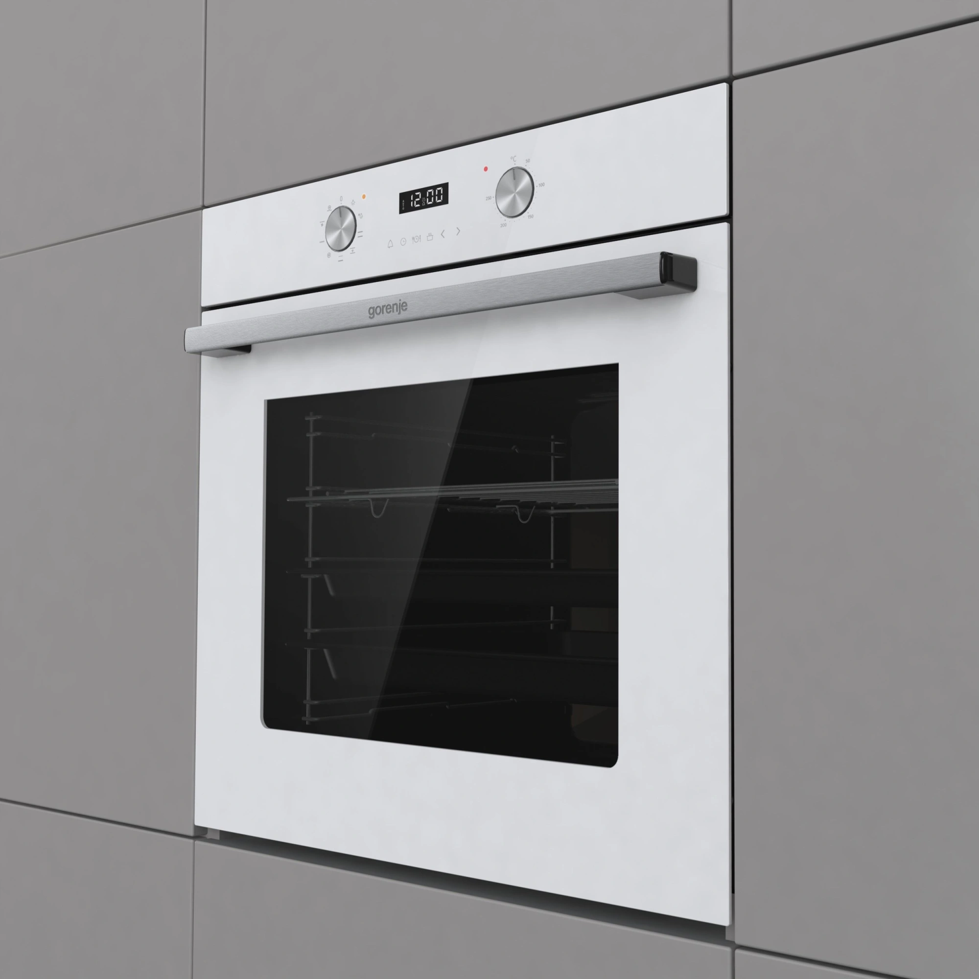 Духовой шкаф Электрический Gorenje BO6737E03AWGN белый — миниатюра 3