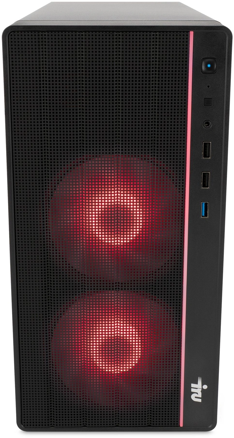 ПК IRU Tactio 320A5SEA MT Ryzen 5 5600 (3.5) 16Gb SSD512Gb RTX3050 6Gb без ОС GbitEth 500W черный (RUS) (2195820) — миниатюра 4