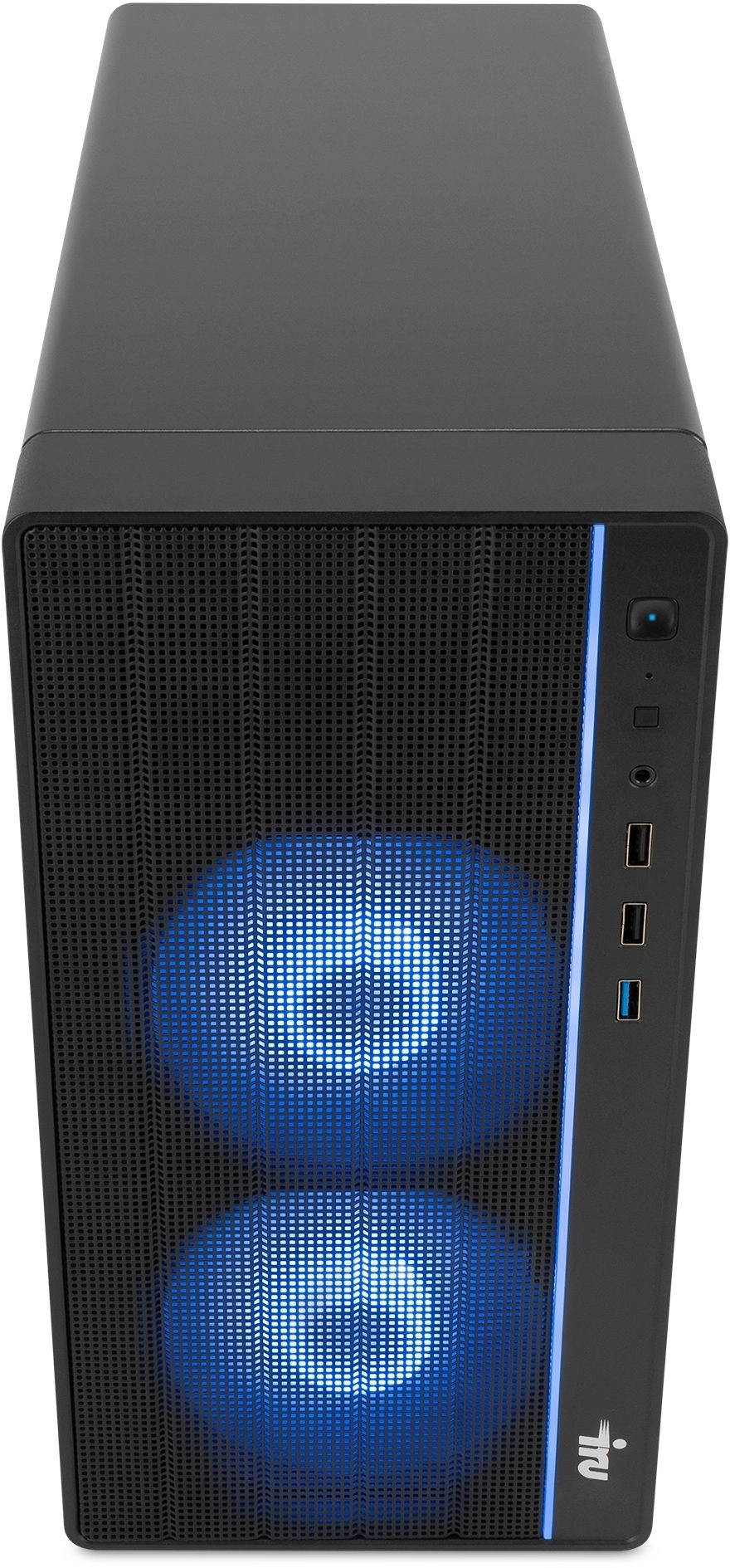 ПК IRU Tactio 320A5SEA MT Ryzen 5 5600 (3.5) 16Gb SSD512Gb RTX3050 6Gb без ОС GbitEth 500W черный (RUS) (2195820) — миниатюра 6