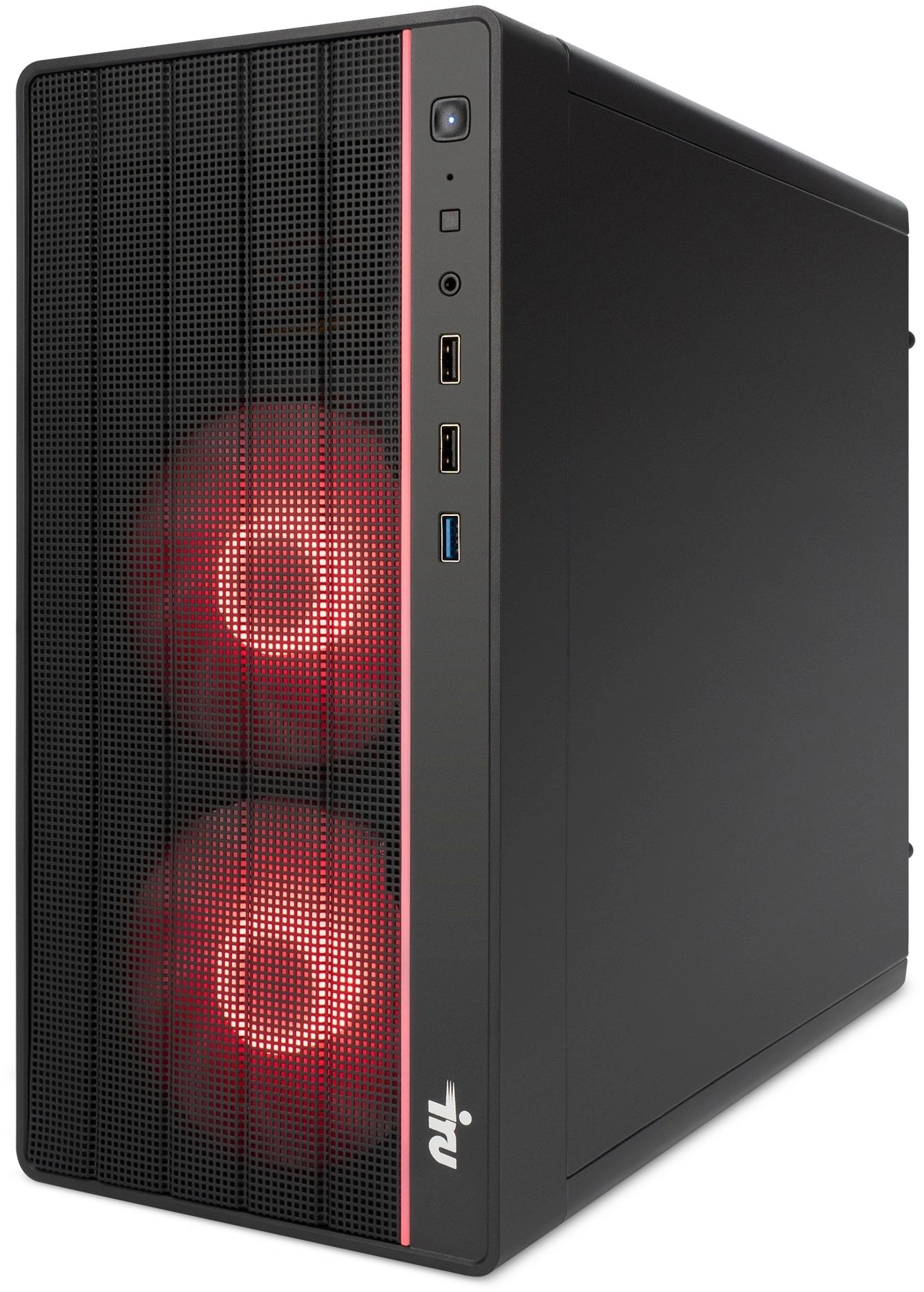 ПК IRU Tactio 320A5SEA MT Ryzen 5 5600 (3.5) 16Gb SSD512Gb RTX3050 6Gb без ОС GbitEth 500W черный (RUS) (2195820) — миниатюра 8