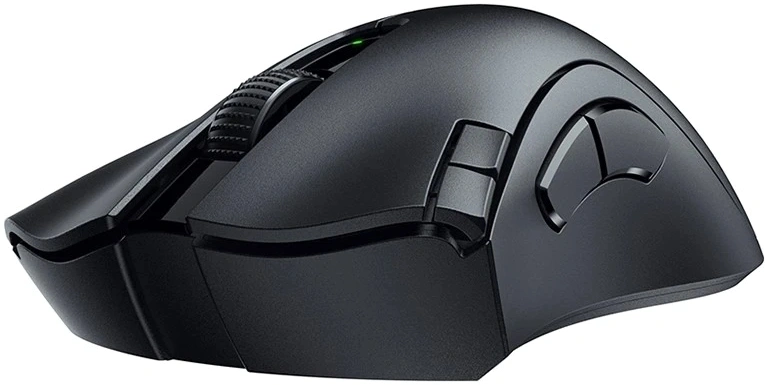 Мышь Razer DeathAdder V2 X HyperSpeed черный оптическая 14000dpi беспров. BT/Radio USB 6but (RZ01-04130100-R3A1) — миниатюра 6