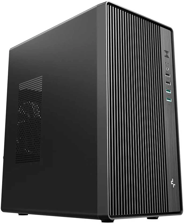 Корпус Deepcool CC310 черный без БП mATX 1x120mm 2xUSB2.0 2xUSB3.0 audio bott PSU — фото 1