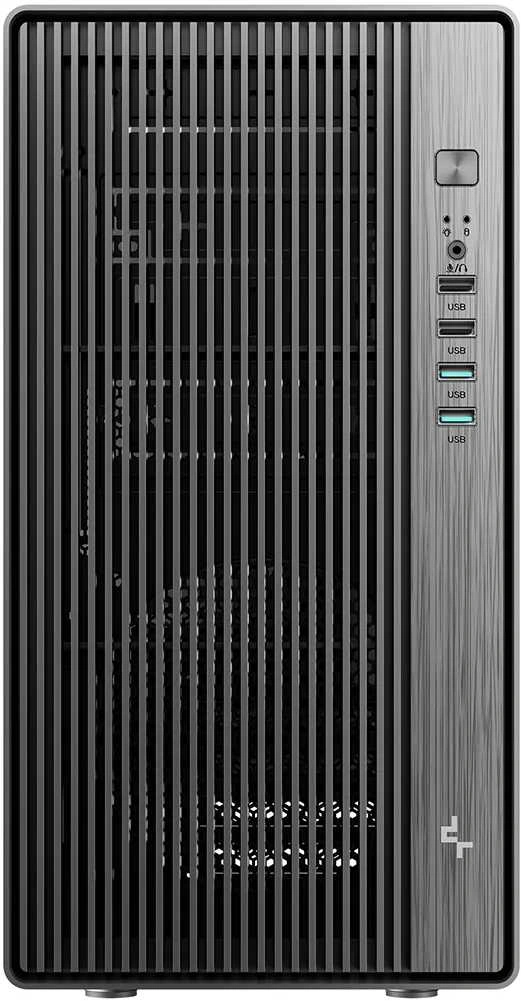 Корпус Deepcool CC310 черный без БП mATX 1x120mm 2xUSB2.0 2xUSB3.0 audio bott PSU — миниатюра 4