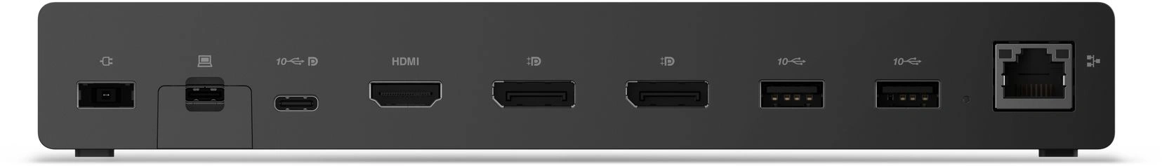 Стыковочная станция Lenovo 40BF0100EU USB Type-C черный 1xHDMI 2xDP 2xUSB Type-C 4xUSB 3.1 — миниатюра 7