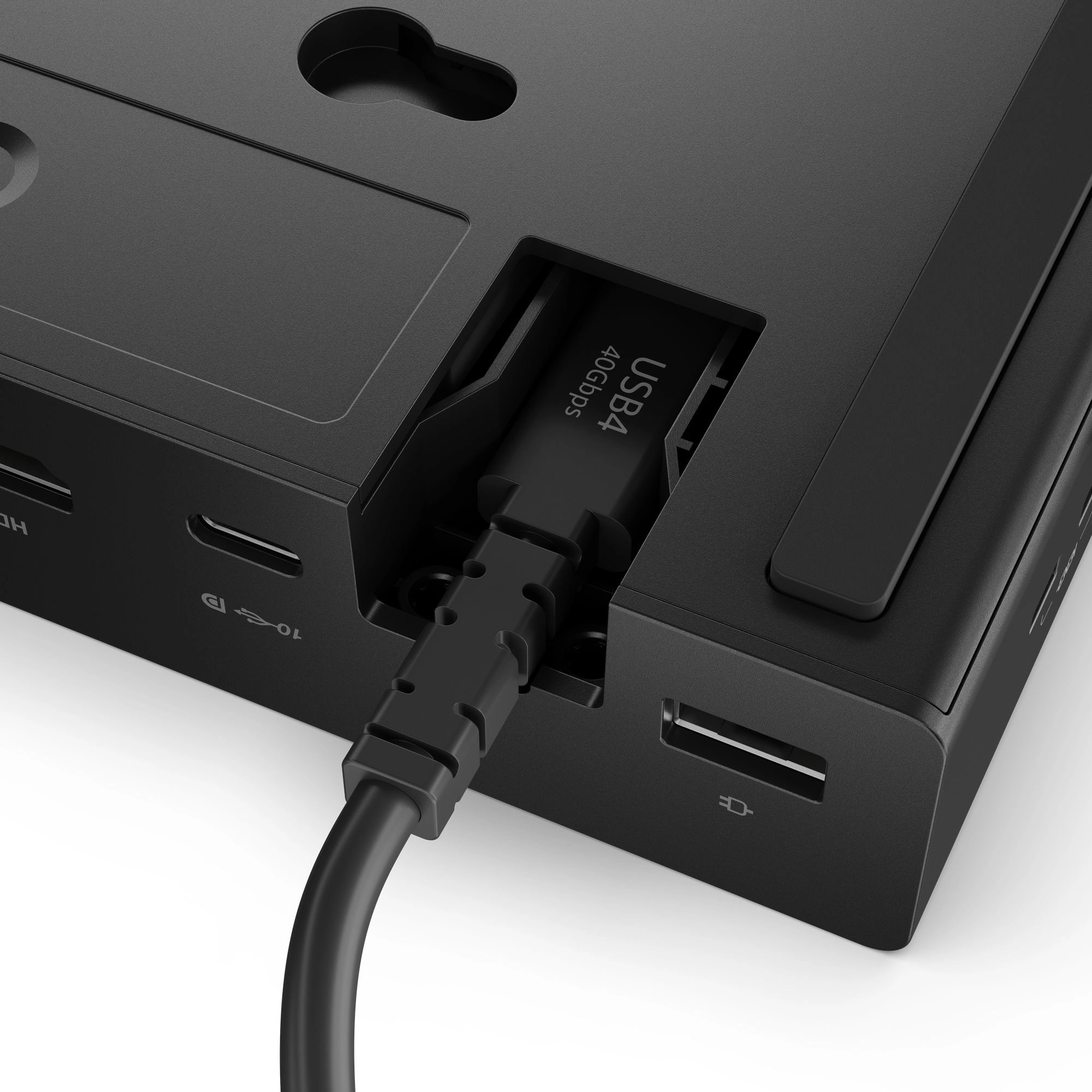 Стыковочная станция Lenovo 40BF0100EU USB Type-C черный 1xHDMI 2xDP 2xUSB Type-C 4xUSB 3.1 — миниатюра 6
