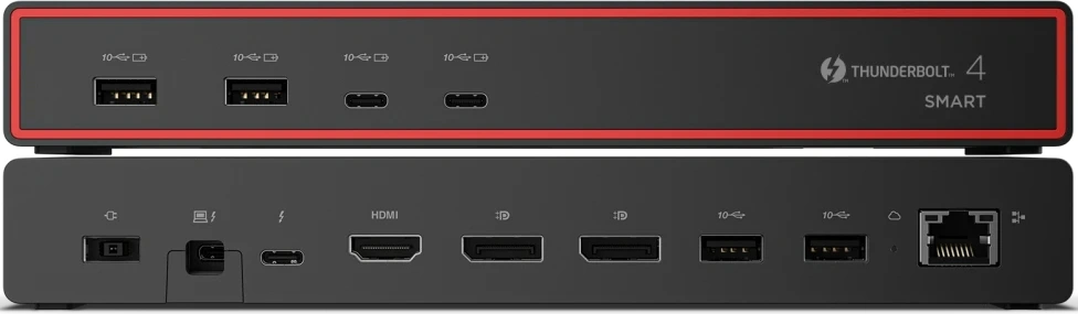Стыковочная станция Lenovo 40BE0135EU Thunderbolt 4 черный 1xHDMI 2xDP 2xUSB Type-C 4xUSB 3.1 — миниатюра 5