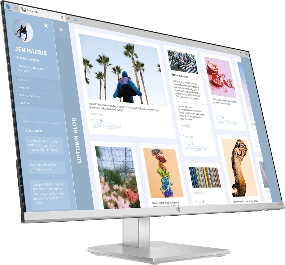 Монитор HP 27" Series 5 527sh серебристый/черный IPS LED 16:9 HDMI матовая HAS 1500:1 300cd 178гр/178гр 1920x1080 100Hz VGA FHD 4.15кг — миниатюра 3