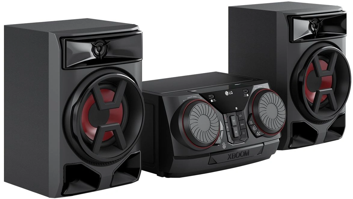 Минисистема LG CK43N черный 300Вт FM USB BT — фото 1