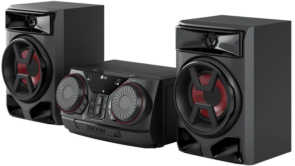 Минисистема LG CK43N черный 300Вт FM USB BT — миниатюра 4