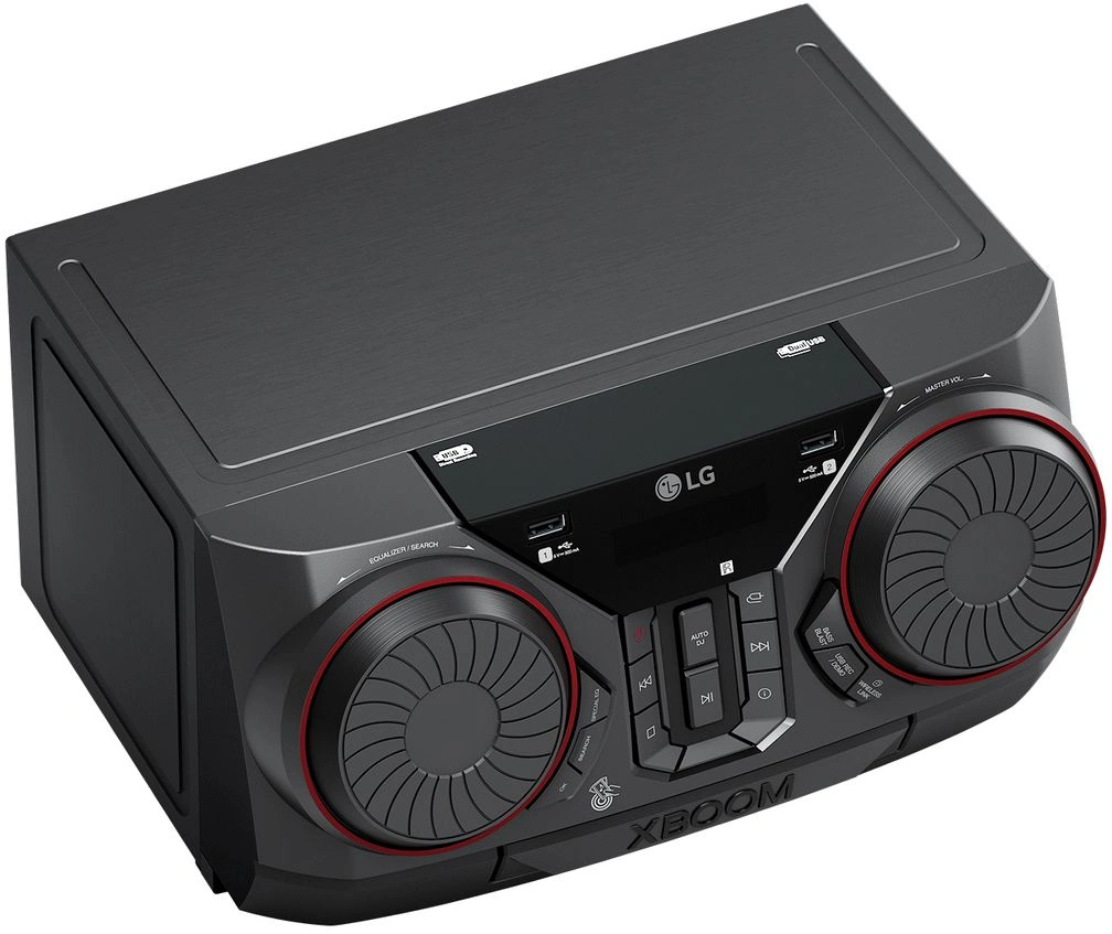 Минисистема LG CK43N черный 300Вт FM USB BT — миниатюра 3