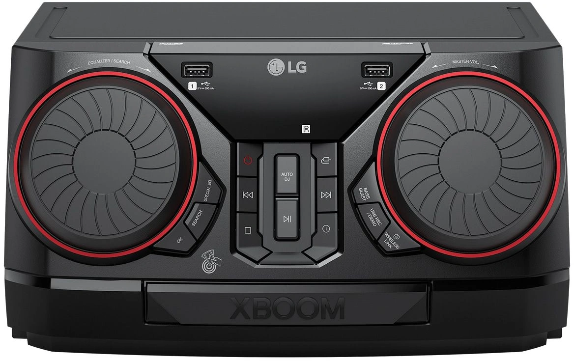 Минисистема LG CK43N черный 300Вт FM USB BT — миниатюра 5