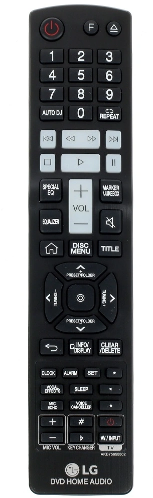Минисистема LG CL65 черный/красный 950Вт FM USB BT — миниатюра 5