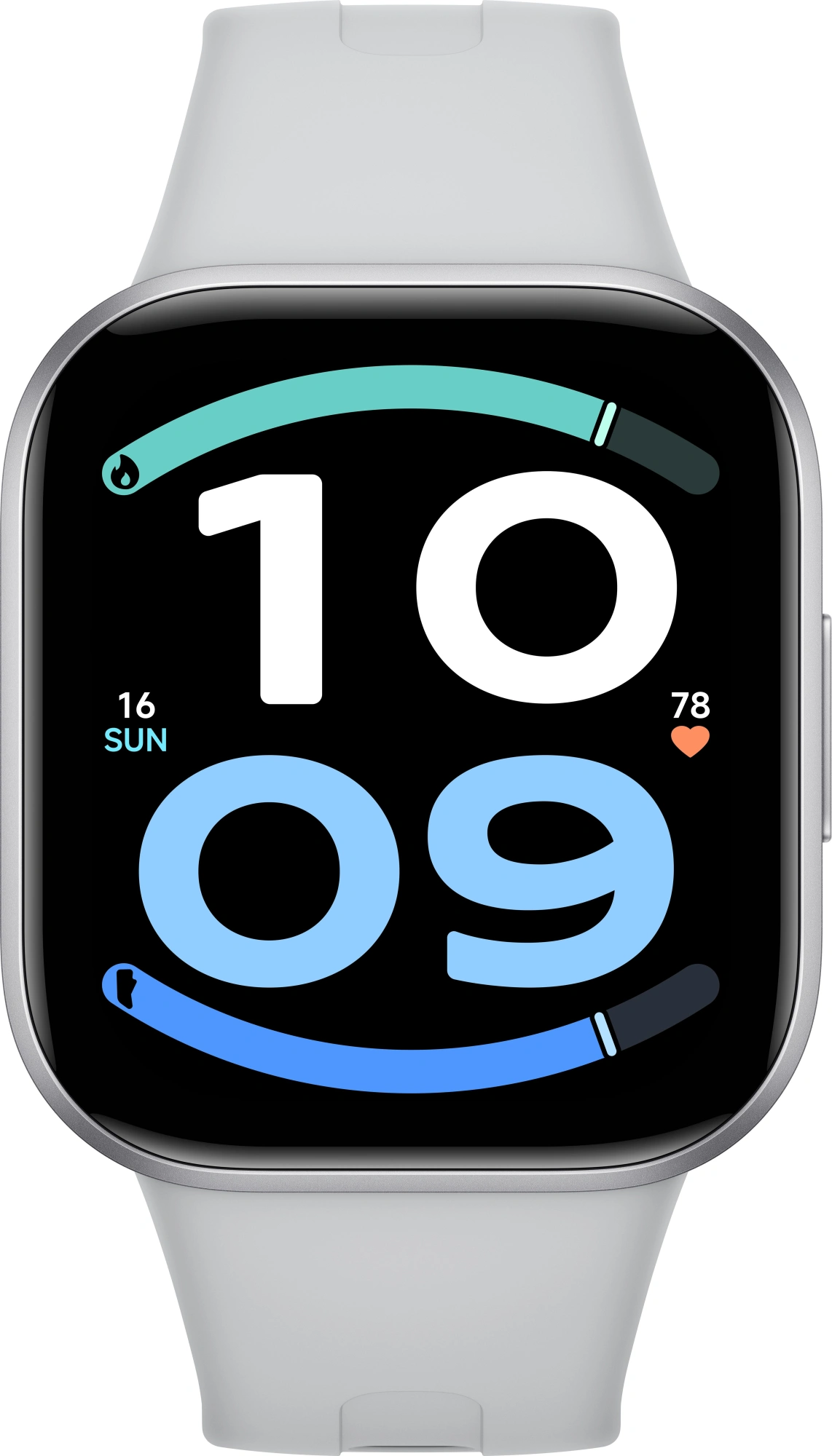 Смарт-часы Xiaomi Redmi Watch 6 Active 1.85" AMOLED корп.серебристый рем.серый (BHR09CXGL) — миниатюра 3
