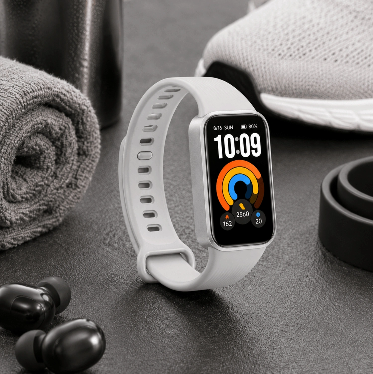 Фитнес-трекер Xiaomi Smart Band 11 Active TFT корп.:серебристый рем.:серебристый (BHR09AFGL) — миниатюра 2
