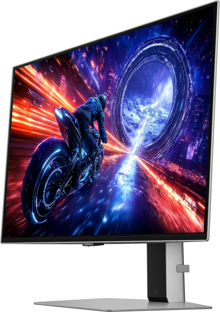 Монитор Samsung 27" Odyssey OLED G6 S27FG602SIXCI серебристый OLED LED 16:9 HDMI матовая HAS Piv 300cd 178гр/178гр 2560x1440 500Hz FreeSync Premium Pro DP 2K USB 6.9кг — миниатюра 5