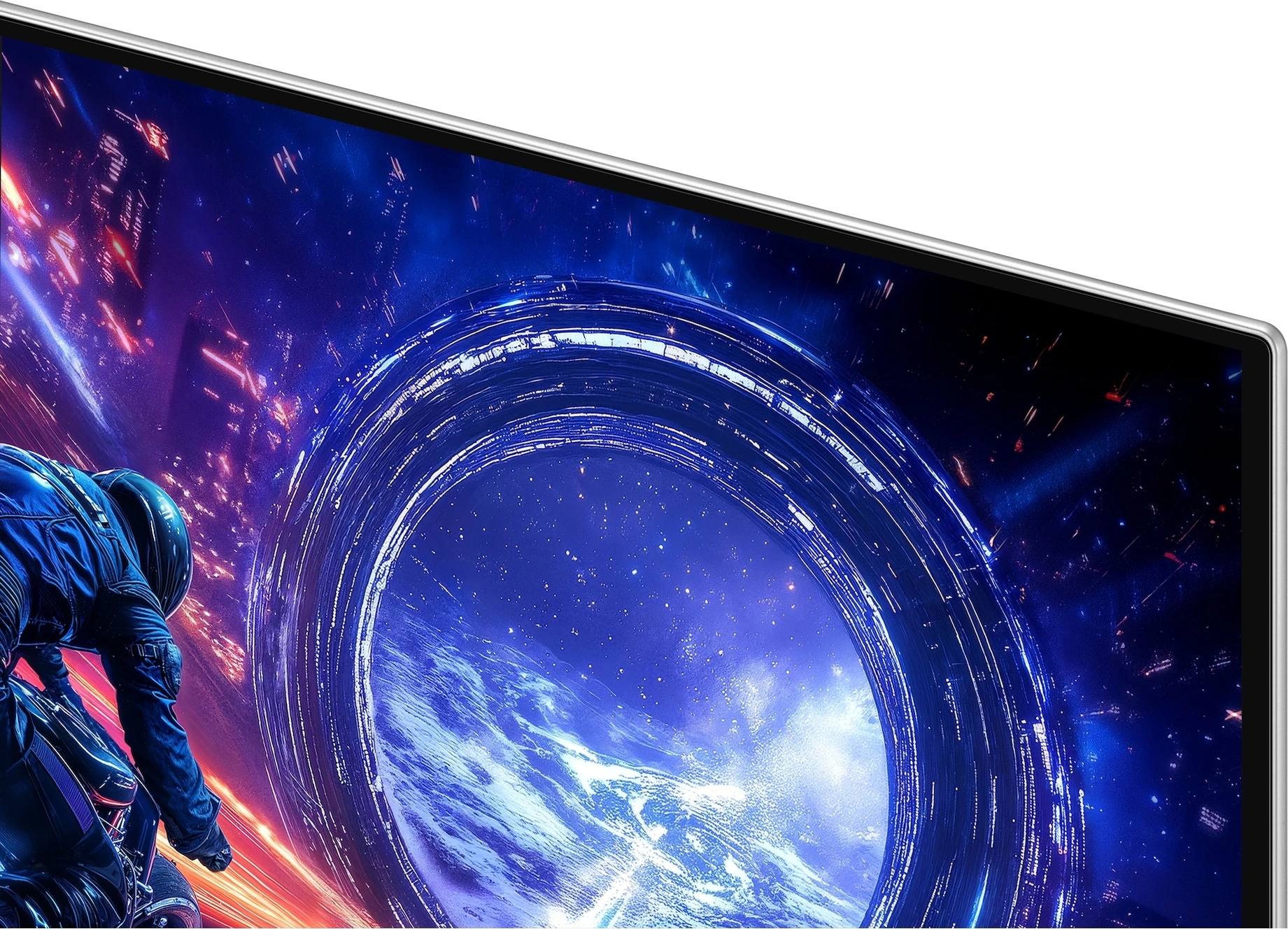 Монитор Samsung 27" Odyssey OLED G6 S27FG602SIXCI серебристый OLED LED 16:9 HDMI матовая HAS Piv 300cd 178гр/178гр 2560x1440 500Hz FreeSync Premium Pro DP 2K USB 6.9кг — миниатюра 13
