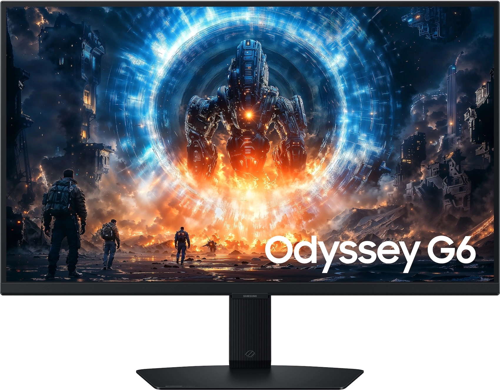Монитор Samsung Odyssey G6 LS27FG606EIXCI, 27" QHD, IPS, 350Hz, 1ms, HDR 400, черный