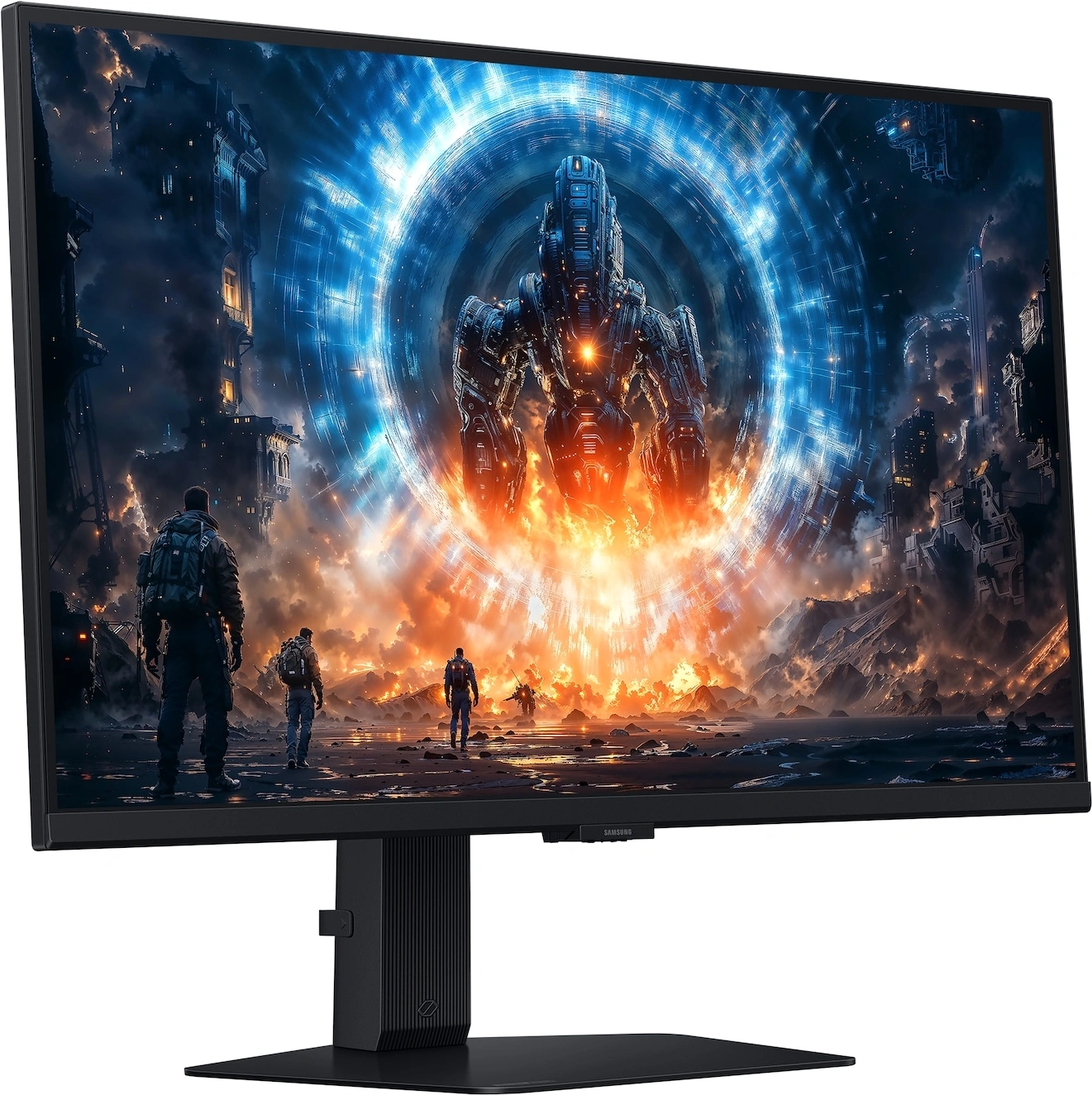 Монитор Samsung 27" Odyssey G6 S27FG606EIXCI черный IPS LED 16:9 HDMI матовая HAS Piv 350cd 178гр/178гр 2560x1440 350Hz FreeSync Premium DP 2K 6.4кг — миниатюра 4