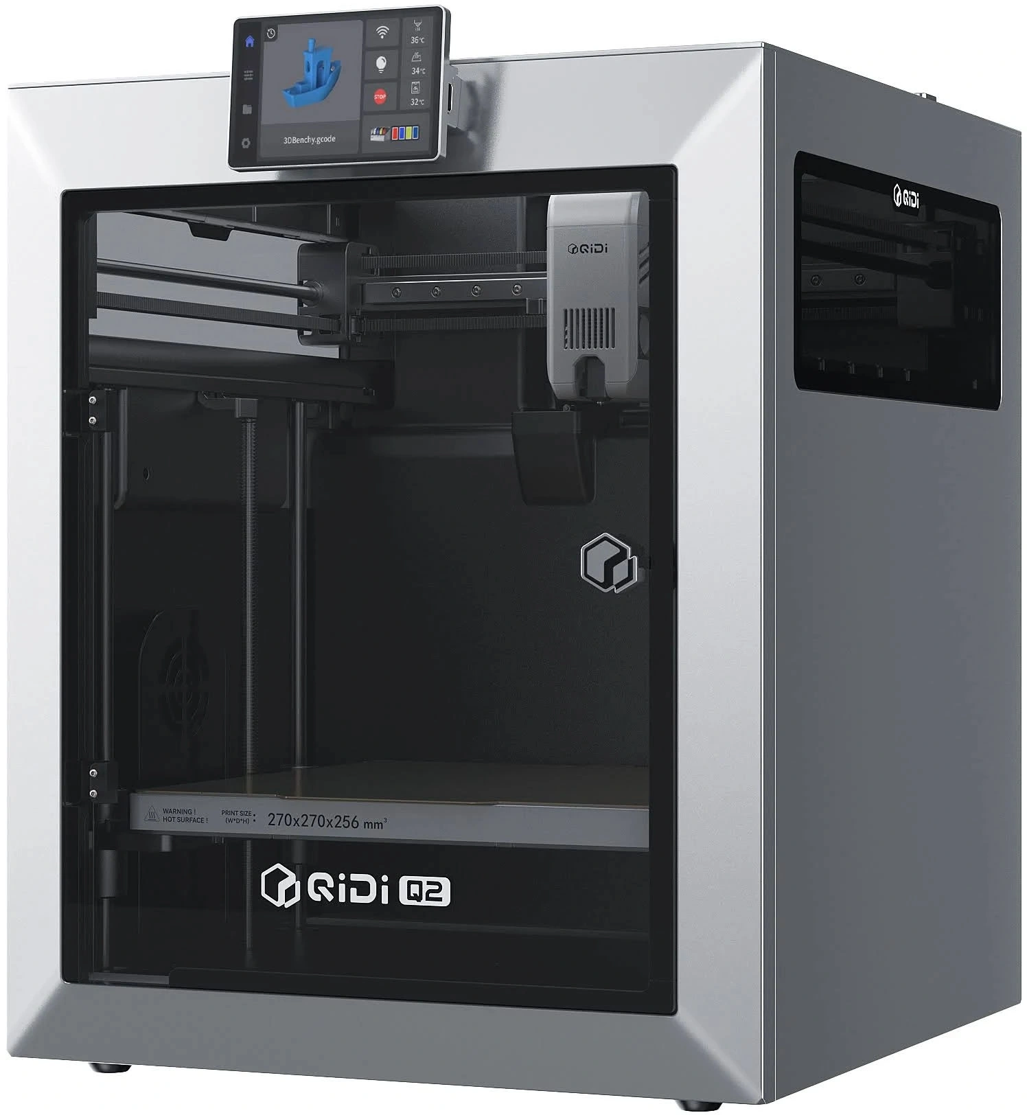 Принтер 3D Qidi Q 2 270x270x256мм ABS/PLA/PETG/Flex/ASA/PC/PET/TPU — фото 1