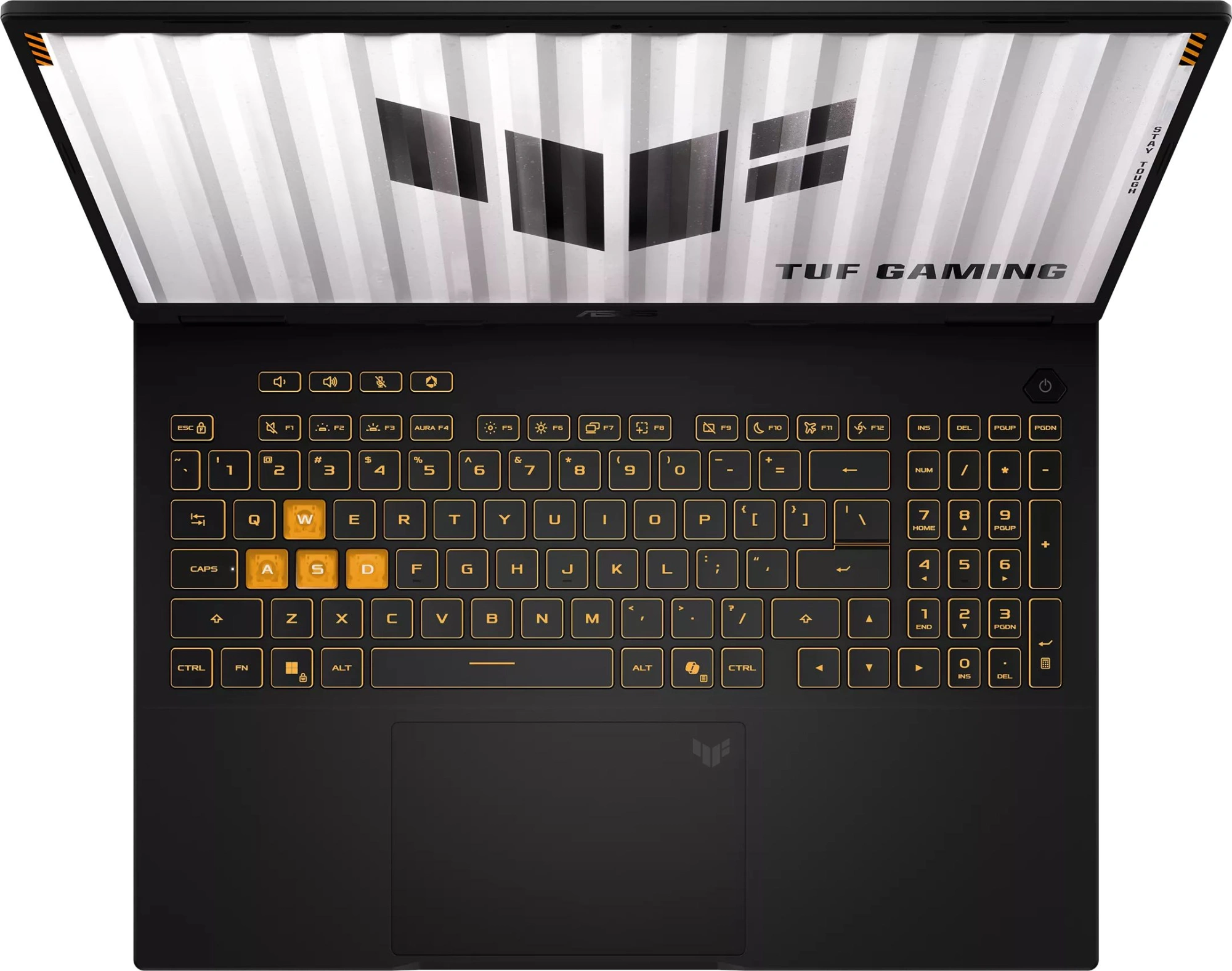 Ноутбук Asus TUF Gaming 16 FX610JH-TU073 Core i5 14450HX 16Gb SSD512Gb NVIDIA GeForce RTX5050 8Gb 16" IPS WUXGA (1920x1200) без ОС black WiFi BT Cam (90NR0QS1-M00470) — миниатюра 4