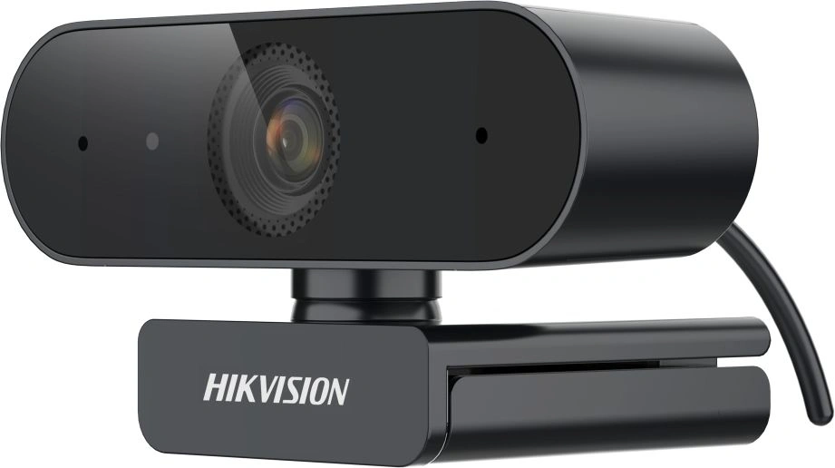 Камера Web Hikvision DS-U02 1080P черный 2Mpix (1920x1080) USB2.0 с микрофоном — фото 1