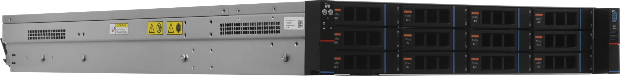 Сервер IRU RockIT RM-GX260 2x6544Y 4x32Gb 2x480Gb SSD C741 AST2600 2x1600W w/o OS (2197302) — миниатюра 15