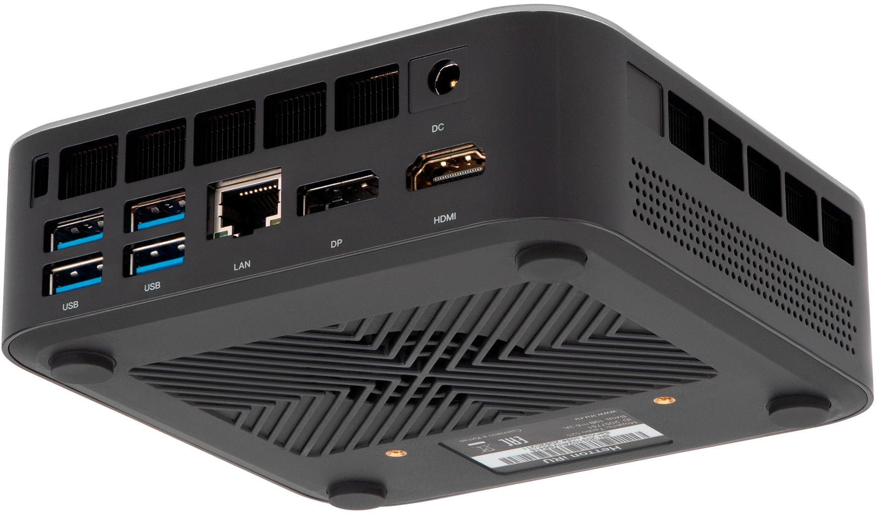 Неттоп IRU Tactio 525 Ryzen 7 6800H (3.2) 16Gb SSD512Gb 680M без ОС GbitEth WiFi BT 120W черный (RUS) — миниатюра 9